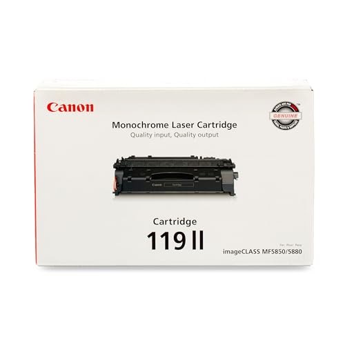 CANON GENUINE 119 II BLACK TONER CARTRIDGE COMPATIBLE WITH LBP250 SERIES - BLACK