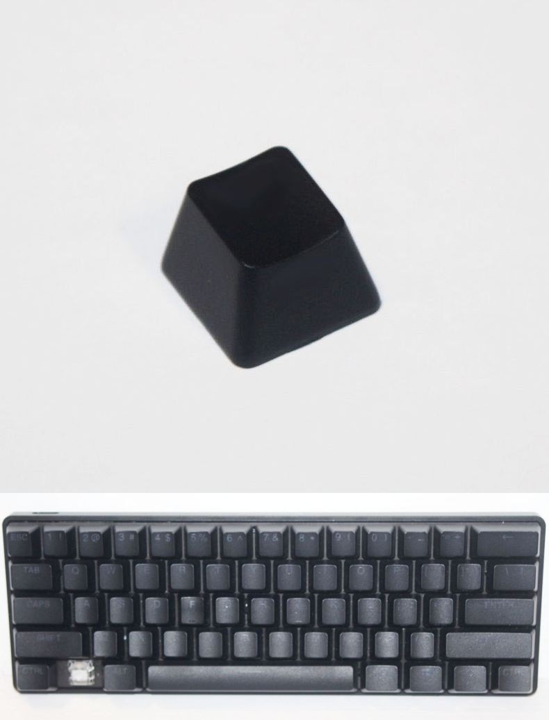 Apex Pro Mini Gaming Keyboard Part - OEM Single Black Key Keycap - 3 # F3