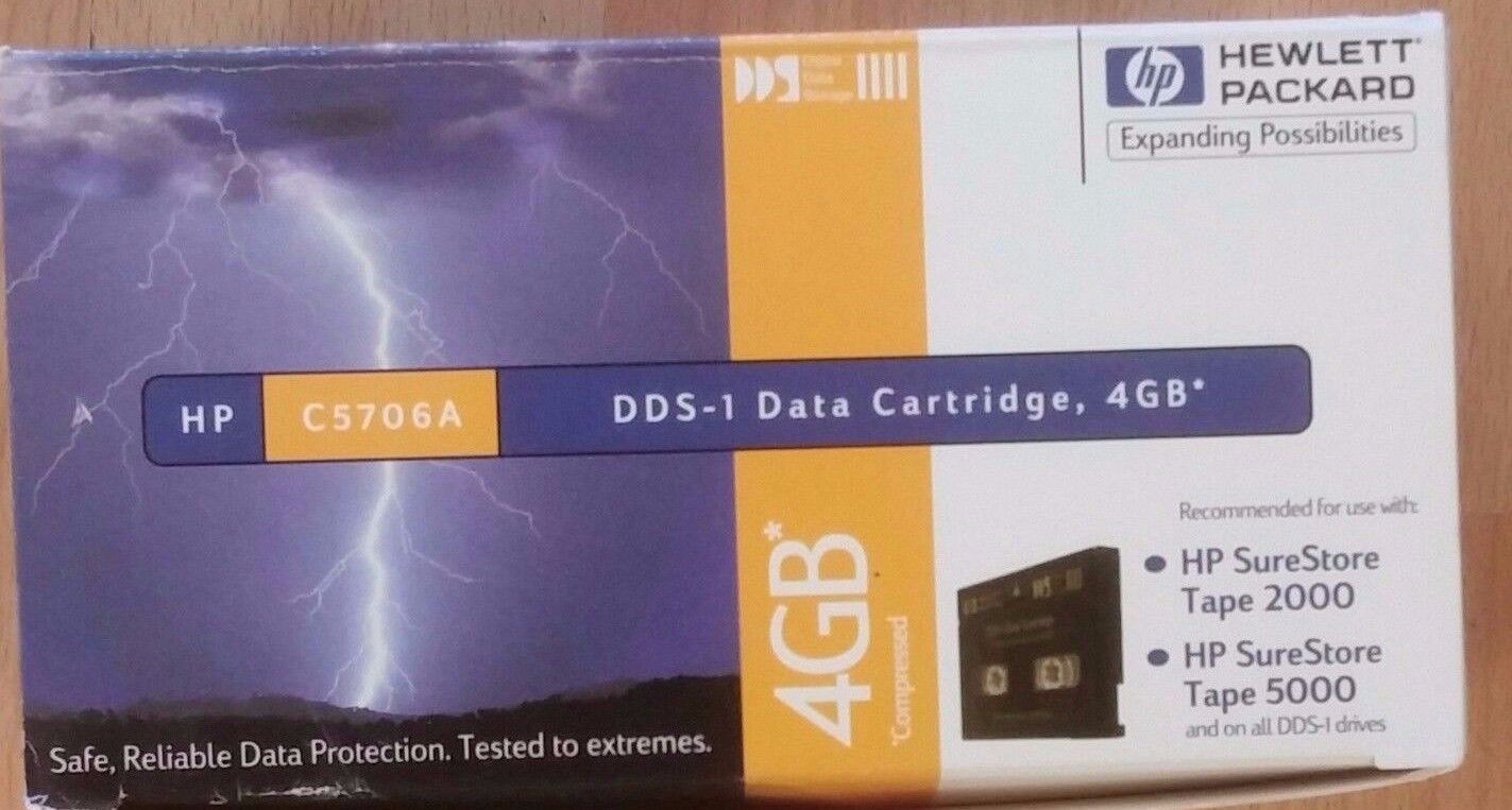 Hp DDS-1 Data Cartridge 4GB  C5706A
