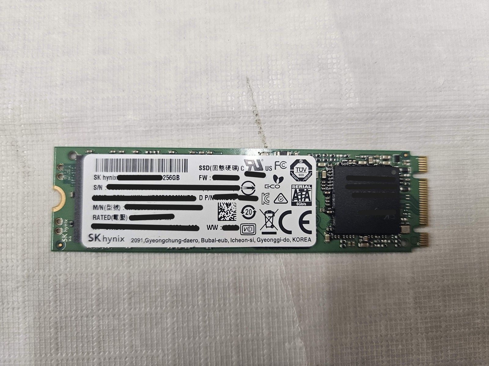 SK Hynix 256 GB Internal M.2 SSD Fully Tested 80%-99% Health