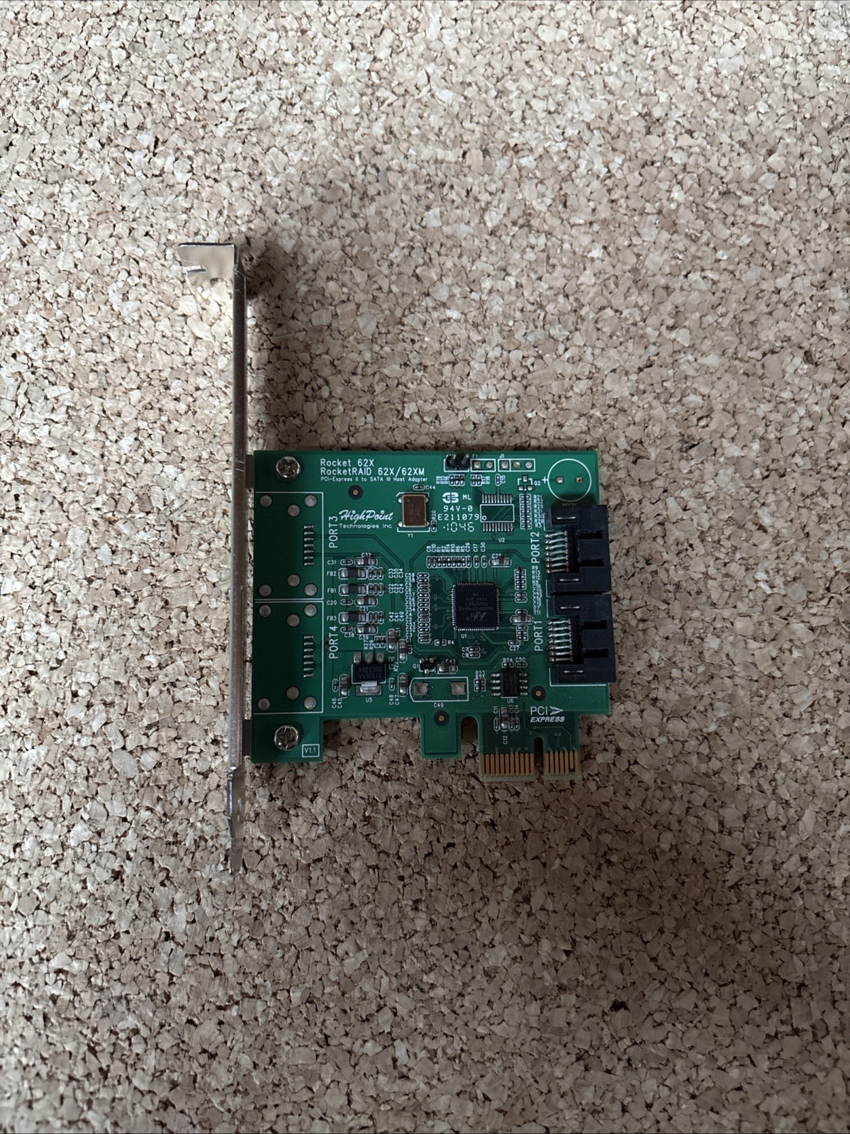 HIGHPOINT ROCKET 620 SATA III RAID CONTROLLER HOST BUS ADAPTER HBA 620WDA