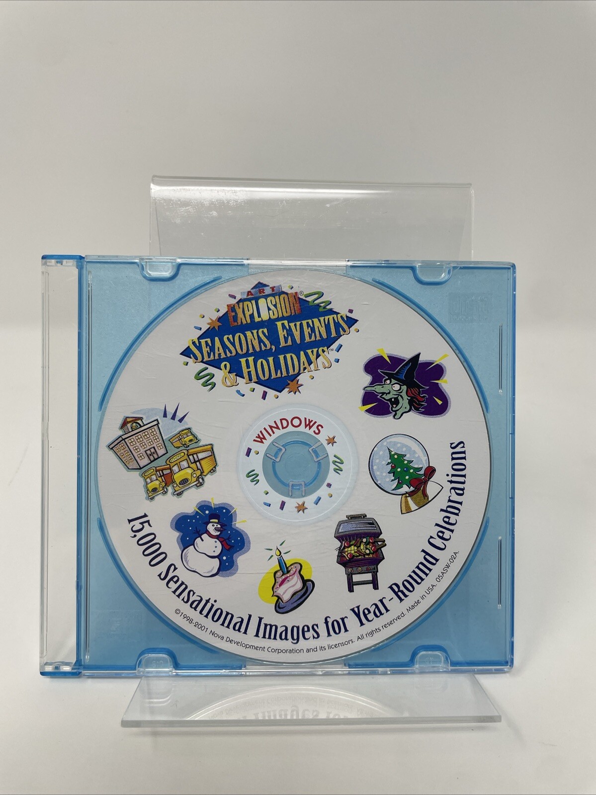 Art Explosion Seasons, Events & Holidays 15,000 Images Windows PC CD Disc ONLY