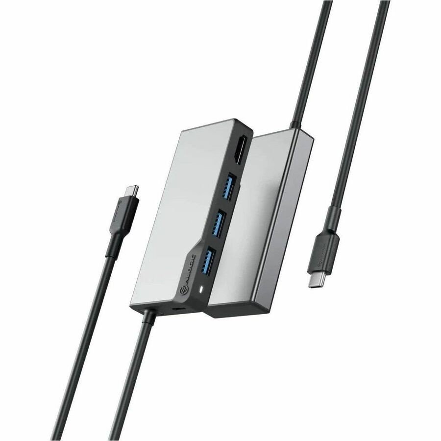 Alogic Fusion CORE 5-in-1 USB-C Hub Compact Dock V2 UCFUHDV2SGR