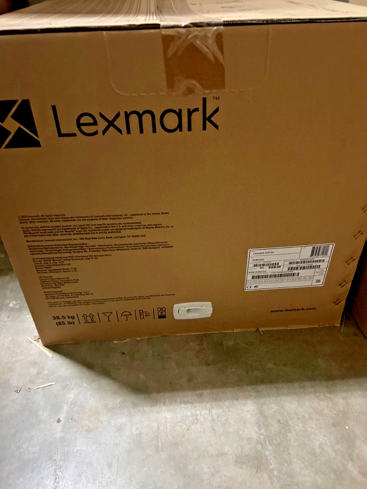 Lexmark CS735de Desktop Laser Printer - Color (47c9100)