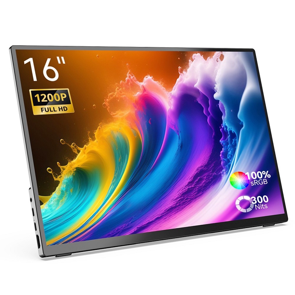 MINIX SF16 16" Portable Monitor 1920×1200 WUXGA IPS Screen USB-C 178° Wide View