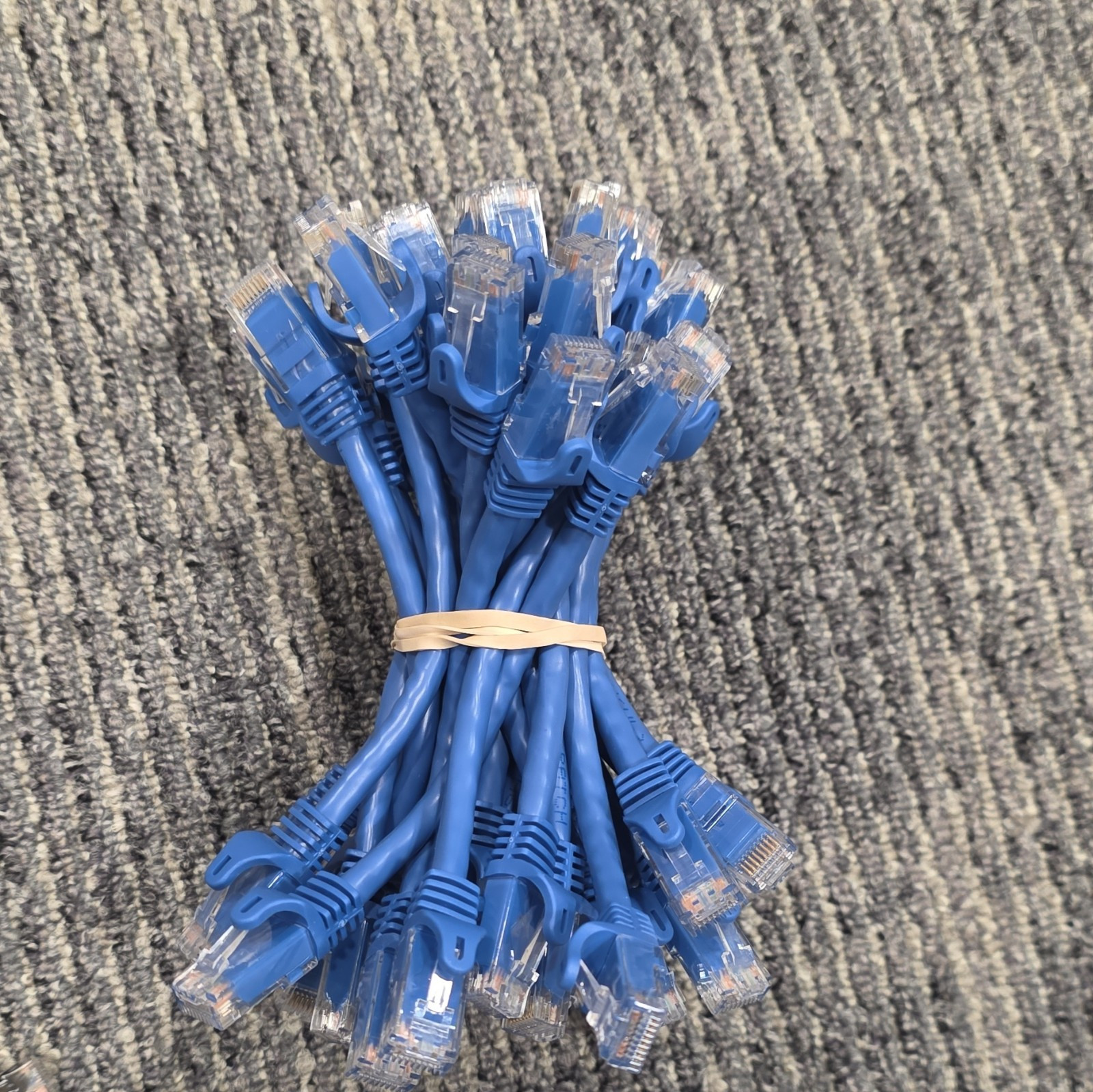 28 of Blue Ethernet Patch Cable RJ-45 to RJ-45 Male to Male 1-4 ft