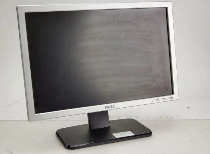 Dell SE198WFPf Flat Panel Monitor w/ Power Cord ,VGA Cable, Stand- Tested
