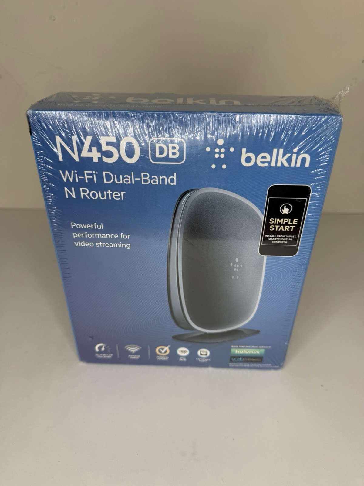 Belkin N450 Dual Band 4-Port 10/100 Wireless N Router NEW SEALED