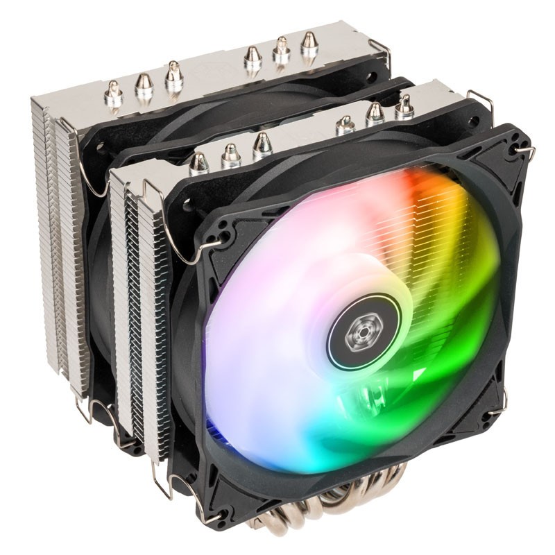 SilverStone Hydrogon D120 ARGB Heatsink for Processor SST-HYD120-ARGB-V2