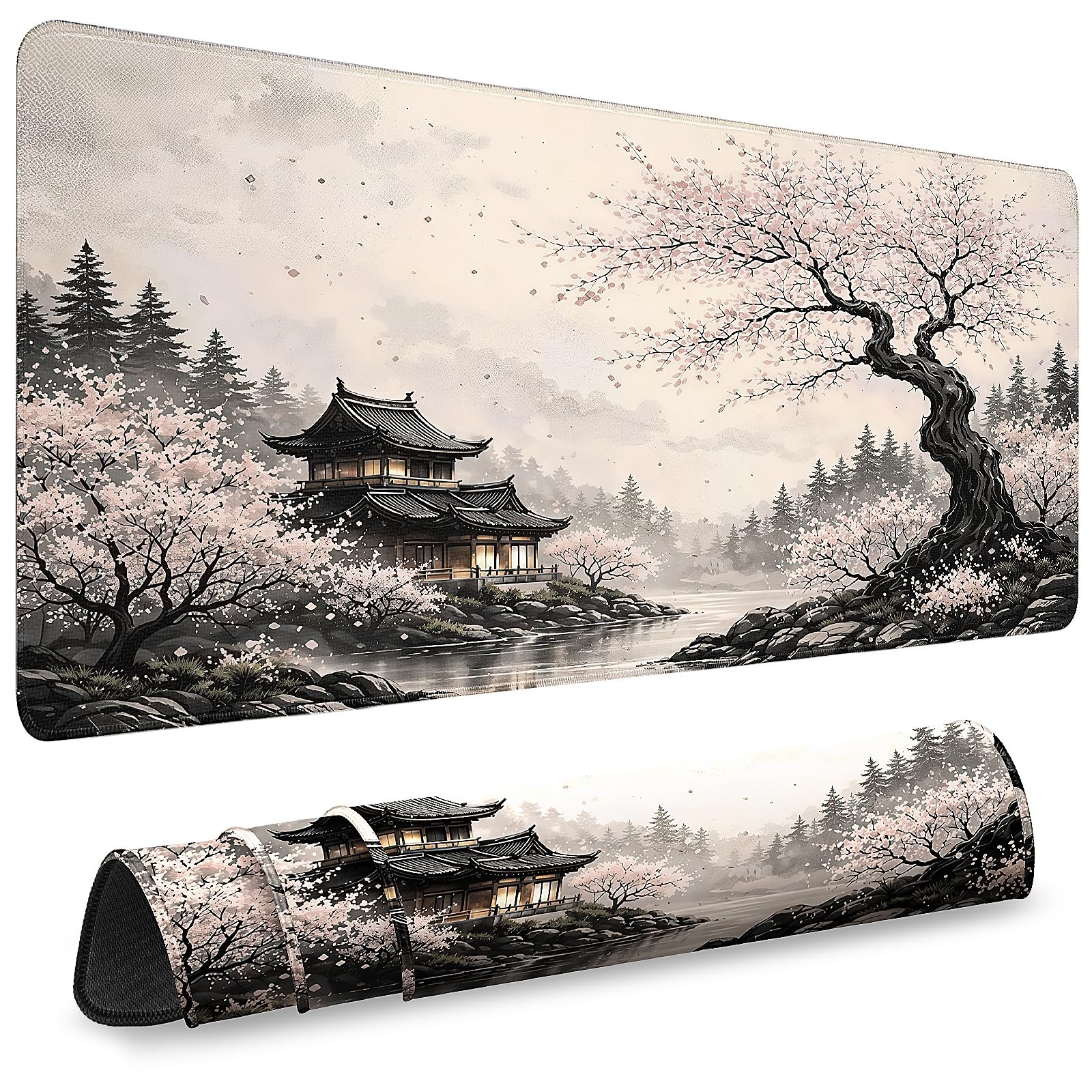 OFFIJOY Gaming Mouse Pad, Desk Mat for Keyboard and Mouse, Large Mouse Pad fo...