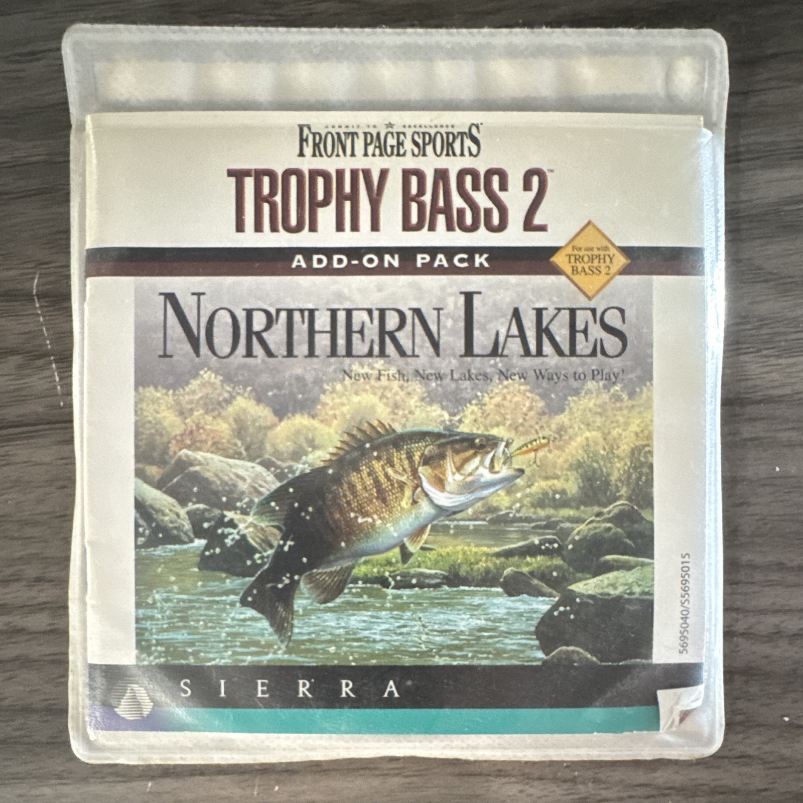 Sierra Front Page Sports Trophy Bass 2 Northern Lakes Add-On Pack CD