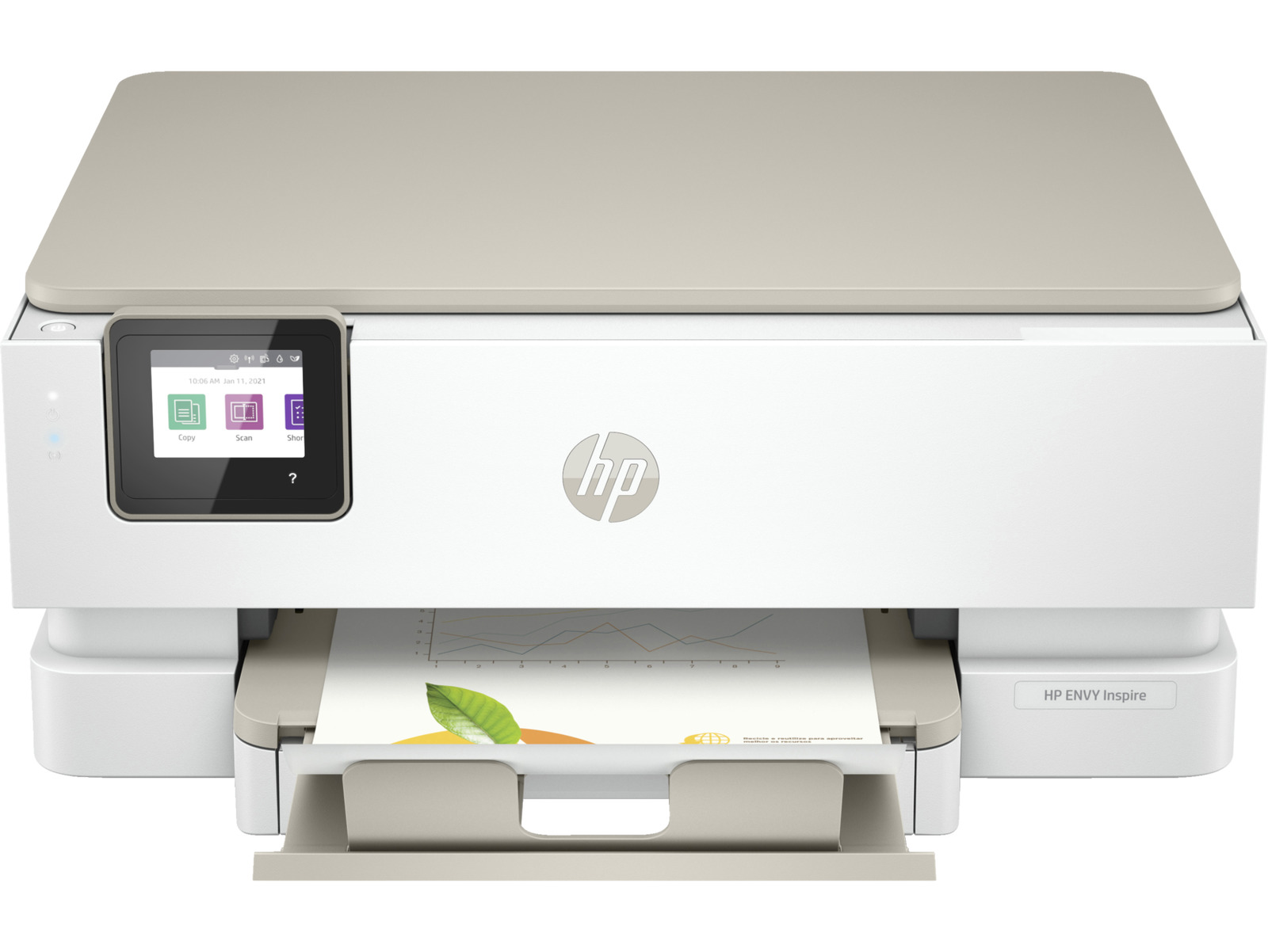 HP ENVY Inspire 7255e All-in-One Inkjet Printer, Color Mobile Print, Copy, Scan