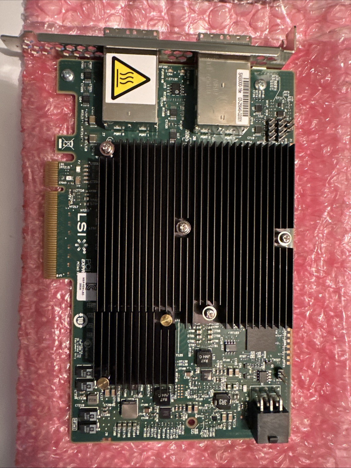 LSI SAS9201-16e 16-Port SAS+SATA to PCI Express Host Bus Adapter