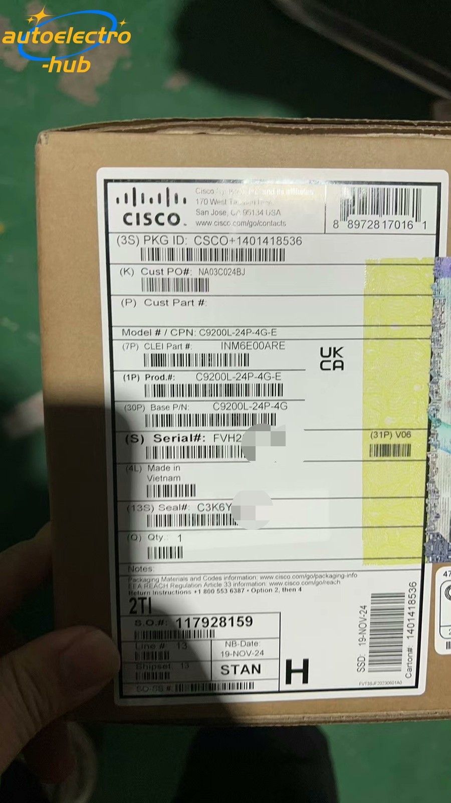 C9200L-24P-4G-E Catalyst 9200L 24 Port Switch C9200L-24P-4G-E C9200L-24P-4G-E