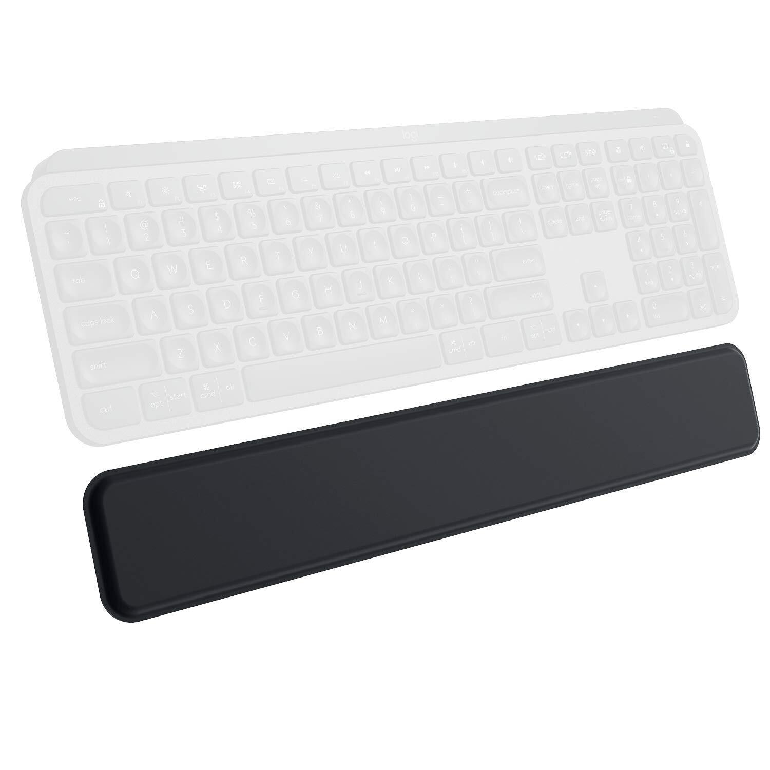 Logitech MX Palm Rest Memory Foam Wrist Support for Comfortable Typing