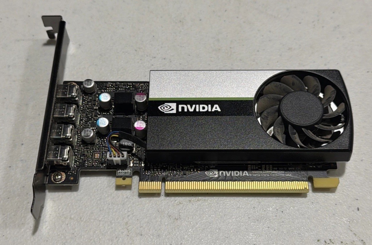 NVIDIA Quadro T1000 4GB GDDR6 Mini Display Graphics Card