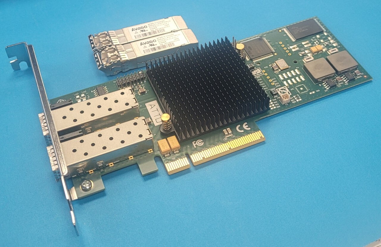 ATTO Celerity  FC-82EN Dual Port 8Gbps FC HBA  card high bracket