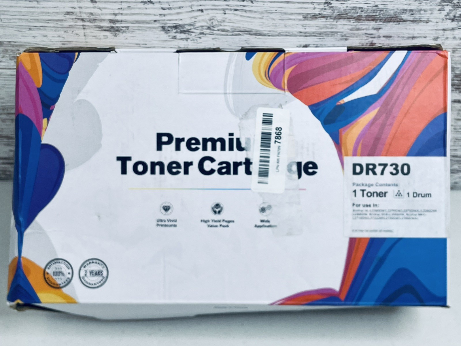 1 Toner Drum Unit Compatible DR730 DR-730 For Brother MFC-L2750DW HL-L2370DW