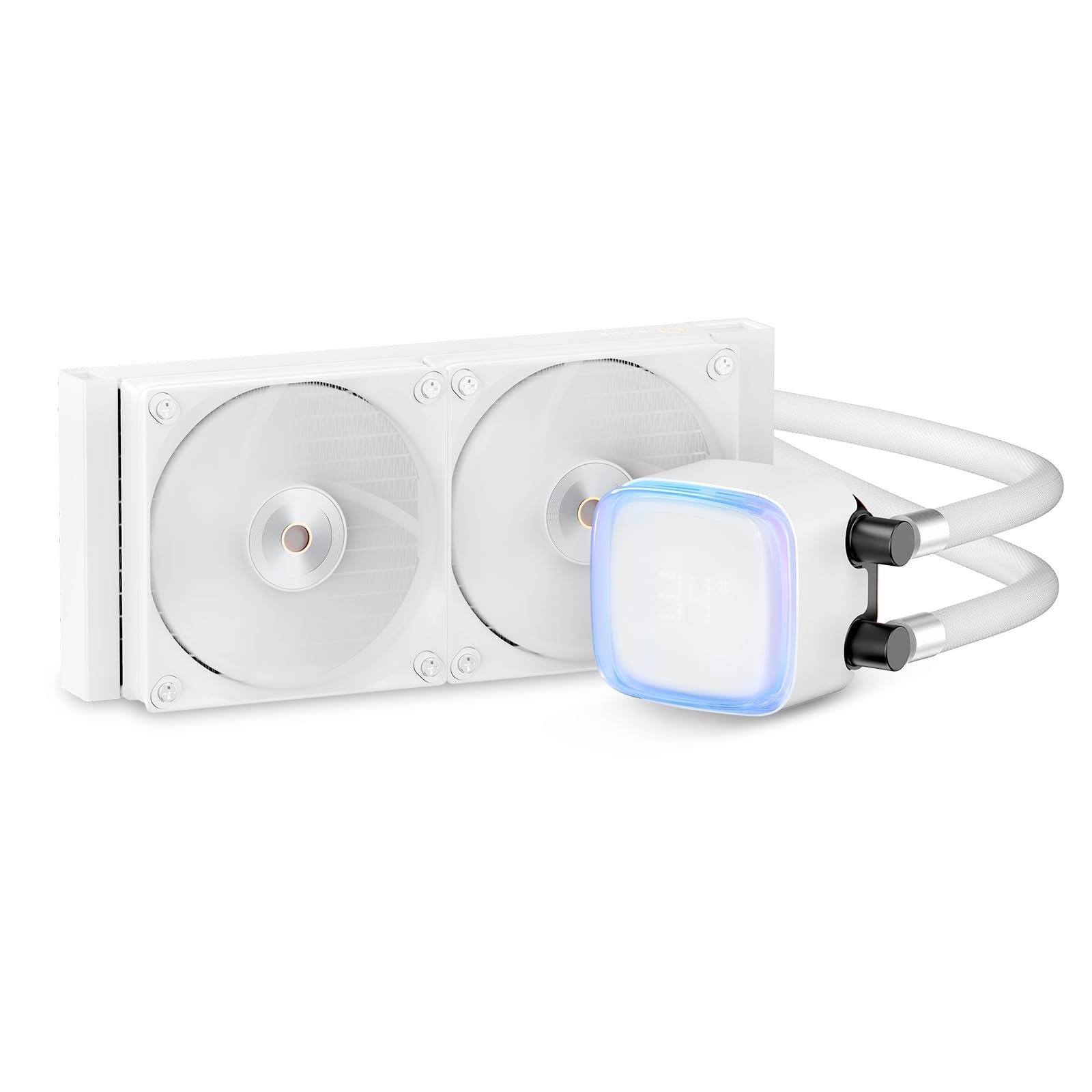 Iota L24 CPU Liquid Cooler with Digital Display,240MM AIO Water CPU Cooler wi...