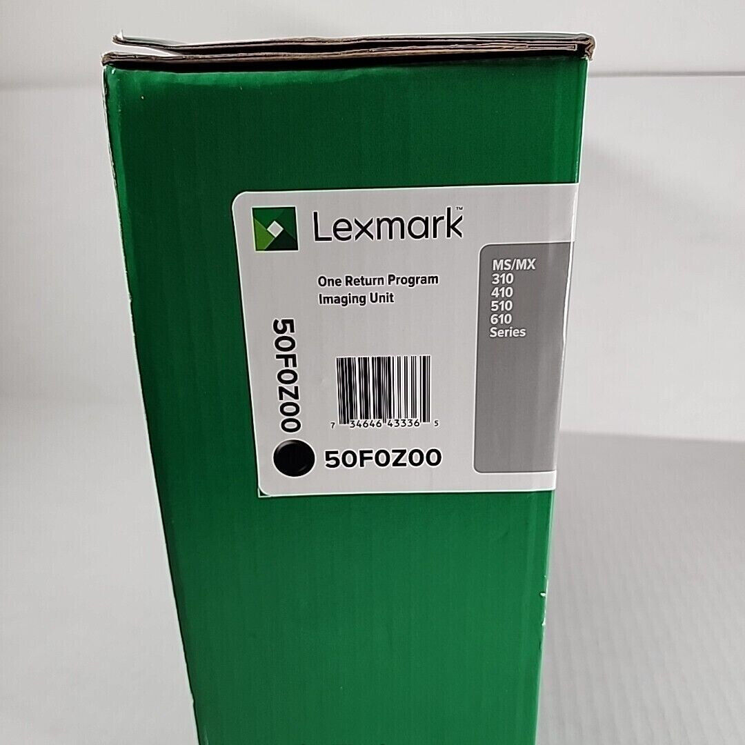 Genuine Lexmark 50F0Z0G One Black Return Program Imaging Unit New (50F0Z00)