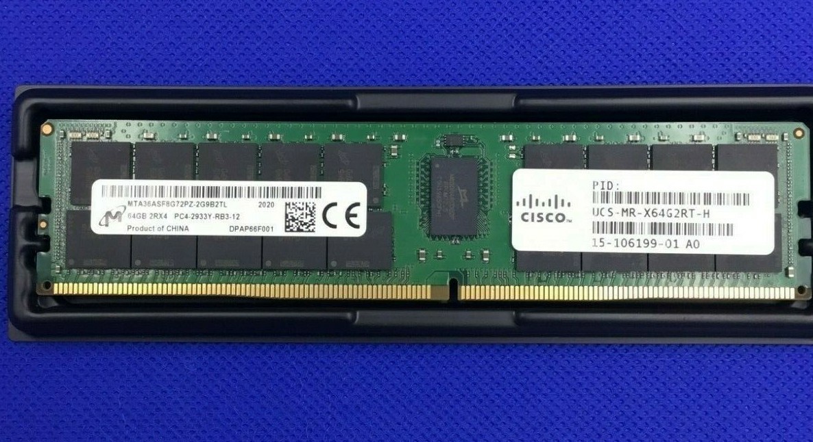UCS-MR-X64G2RT-H CISCO 64GB 2RX4 PC4-2933Y MEMORY