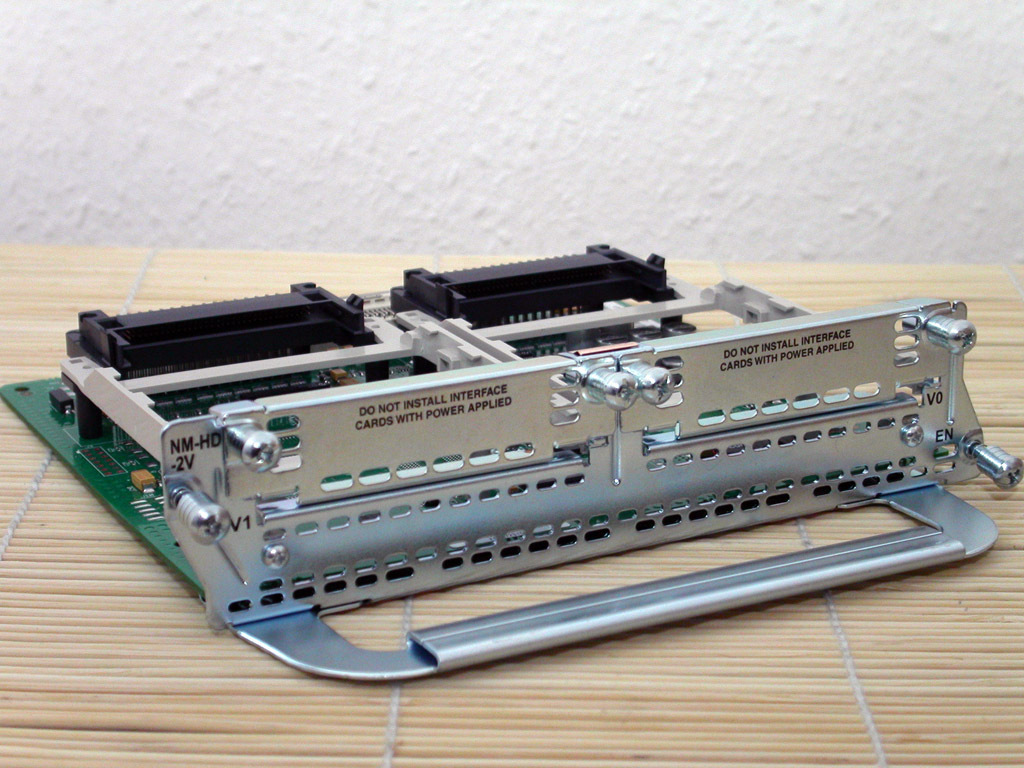 Cisco NM-HD-2V 2-Slot 8-Channel HD Voice Network Module