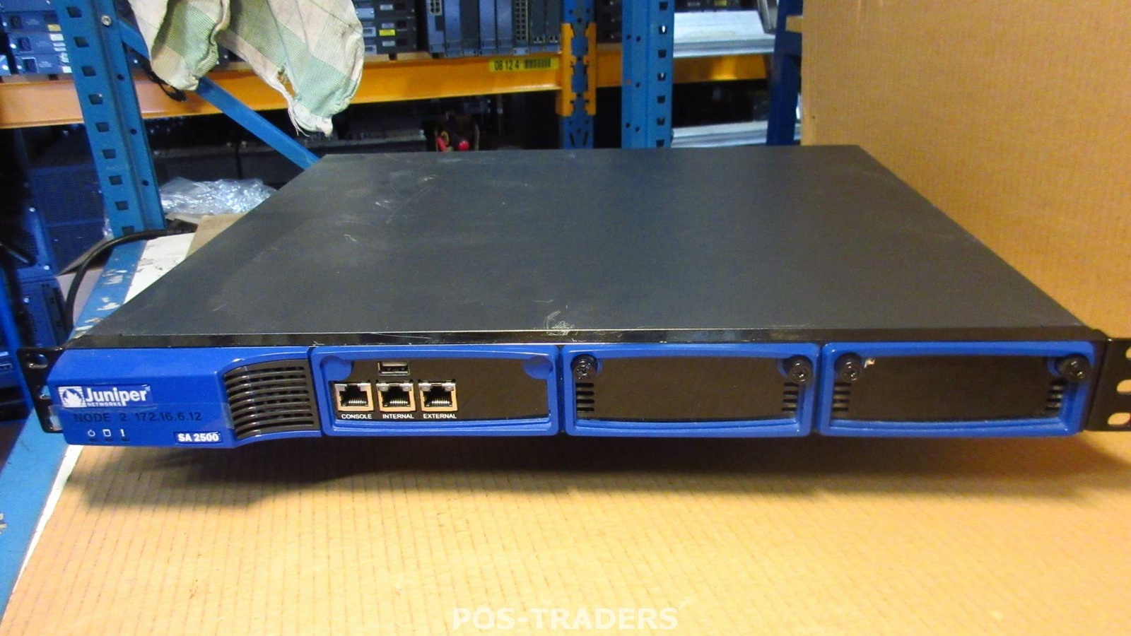 Juniper SA2500 Network Security Appliance firewall vpn ssl EXCL HARD DRIVES