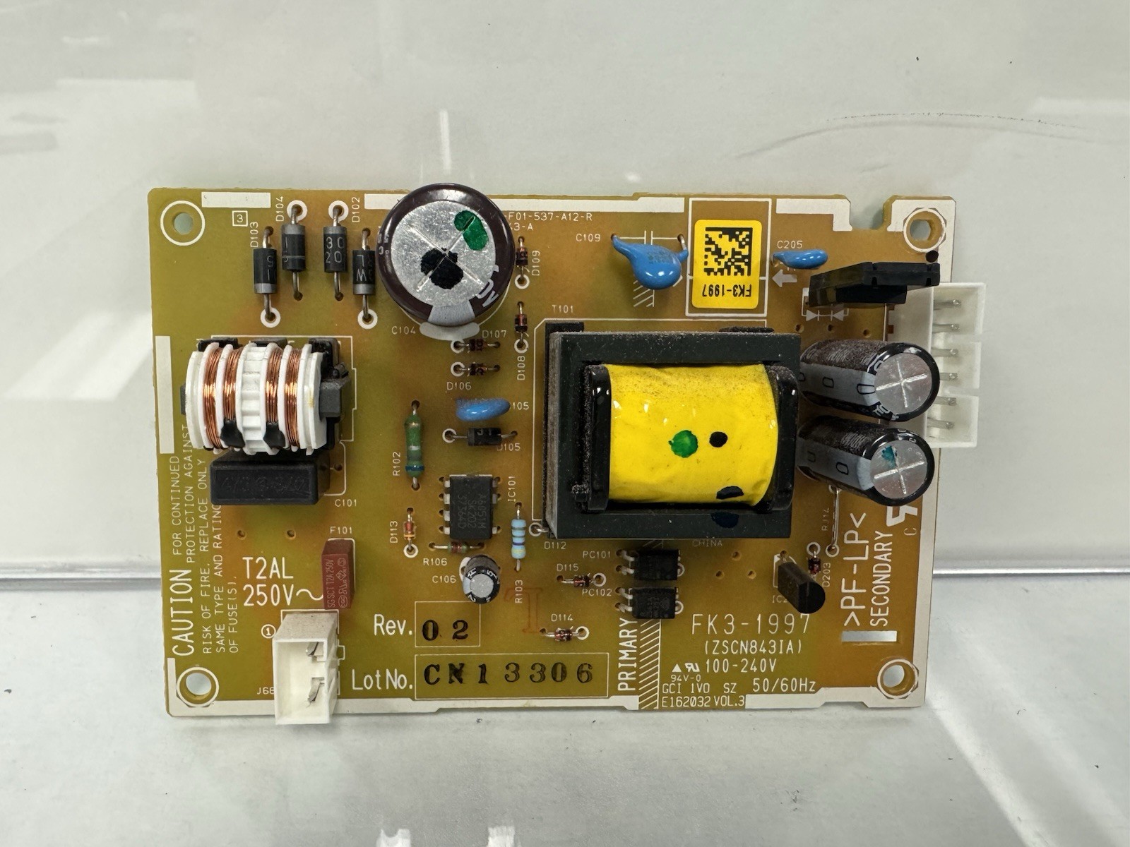 Canon iR ADVANCE FK3-1997 All Night Power Supply Board