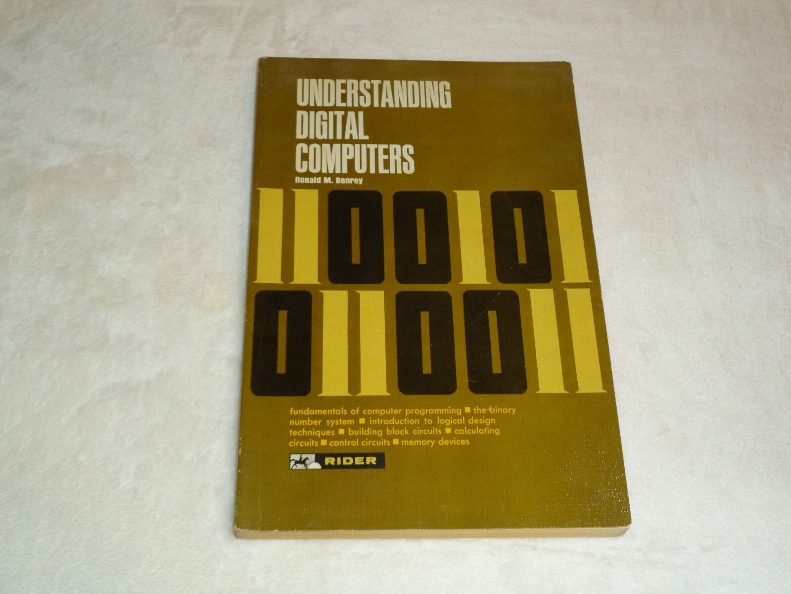 Understanding Digital Computers 1964 Ronald M. Benrey Rare Vintage Original Book