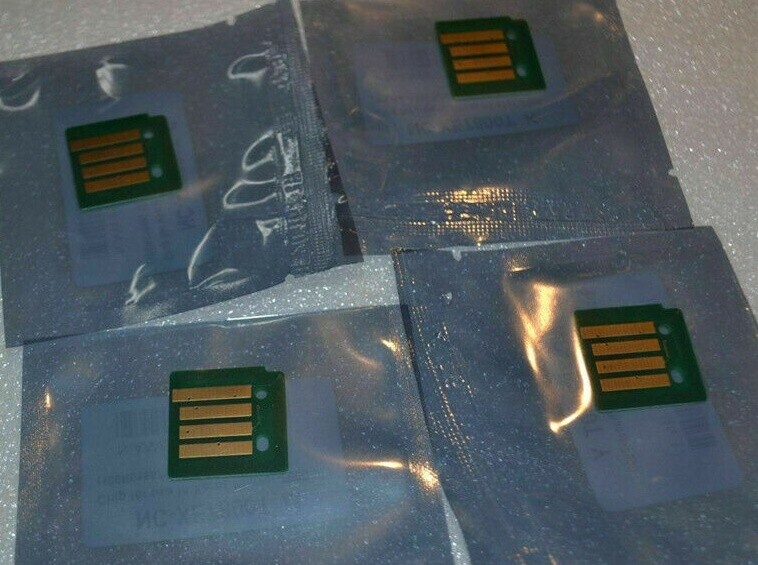 5 x Toner Chip For Xerox WorkCentre 7525 7835 7845 7530 006R01516 006R01513