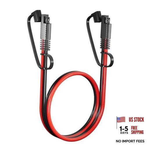 SAE Extension Cable 12AWG, SNLLMZI SAE to SAE Extension Cord DC Power 3.3FT