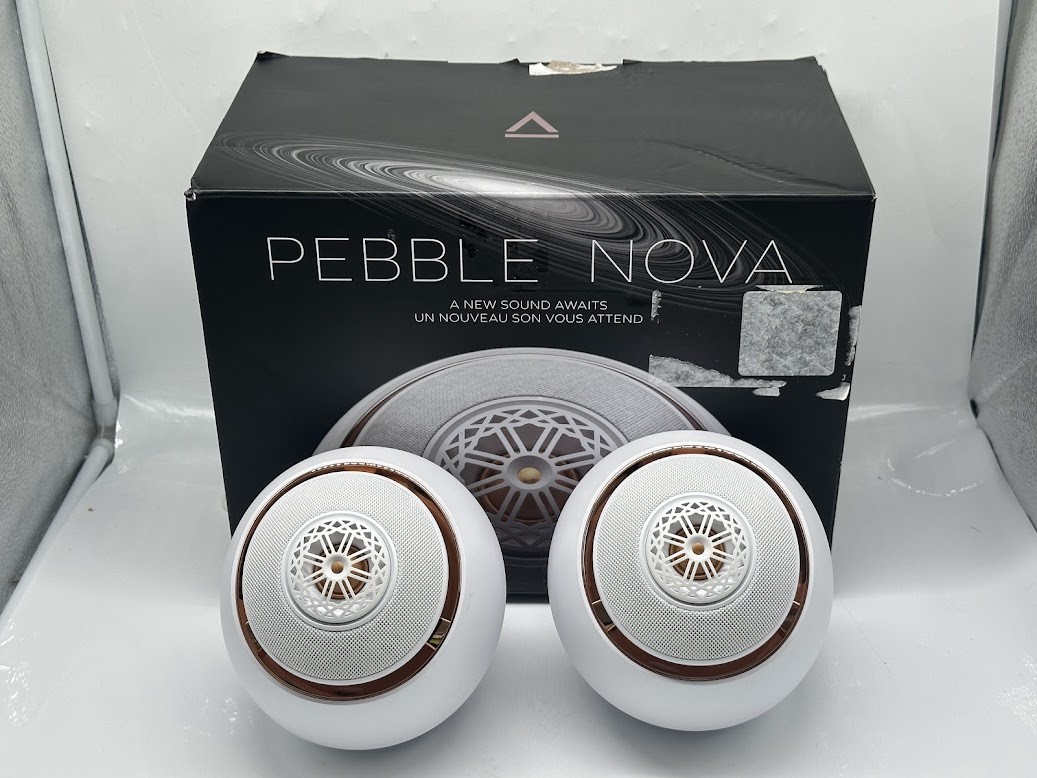 Creative Labs Pebble Nova 2.0 USB-C Desktop Speakers - White