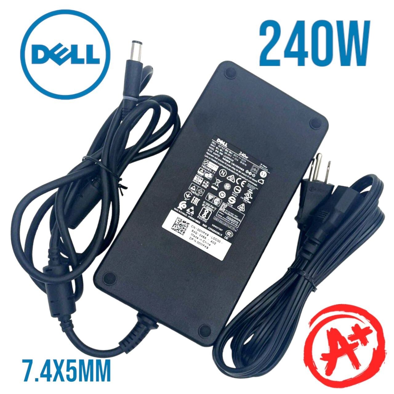 Original Dell AC Adapter 240W Alienware Area-51 M17x / M17-R1 / HA240PM190