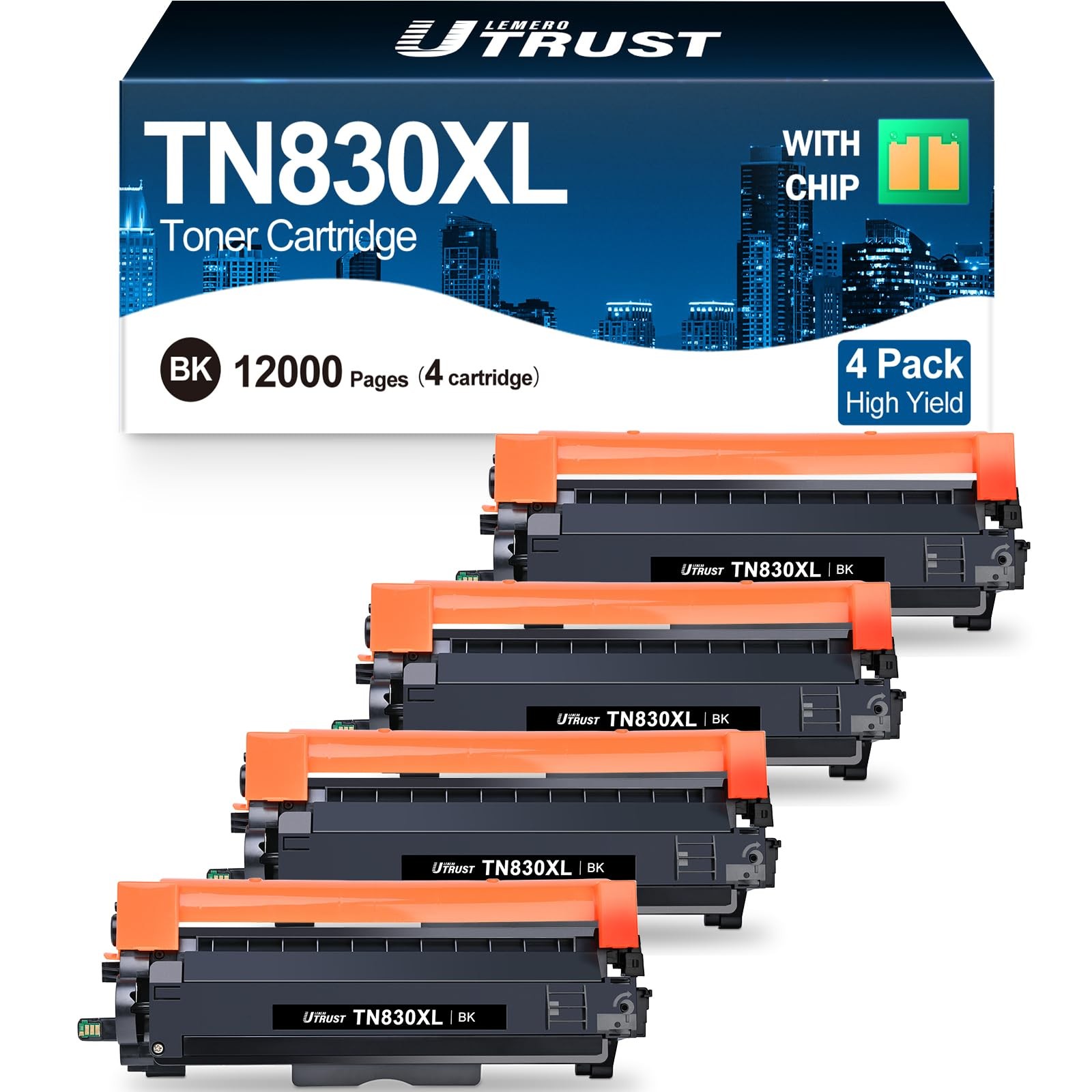 UTRUST Compatible Replaced TN830XL Toner Replaced for Brother DCPL2640DW
