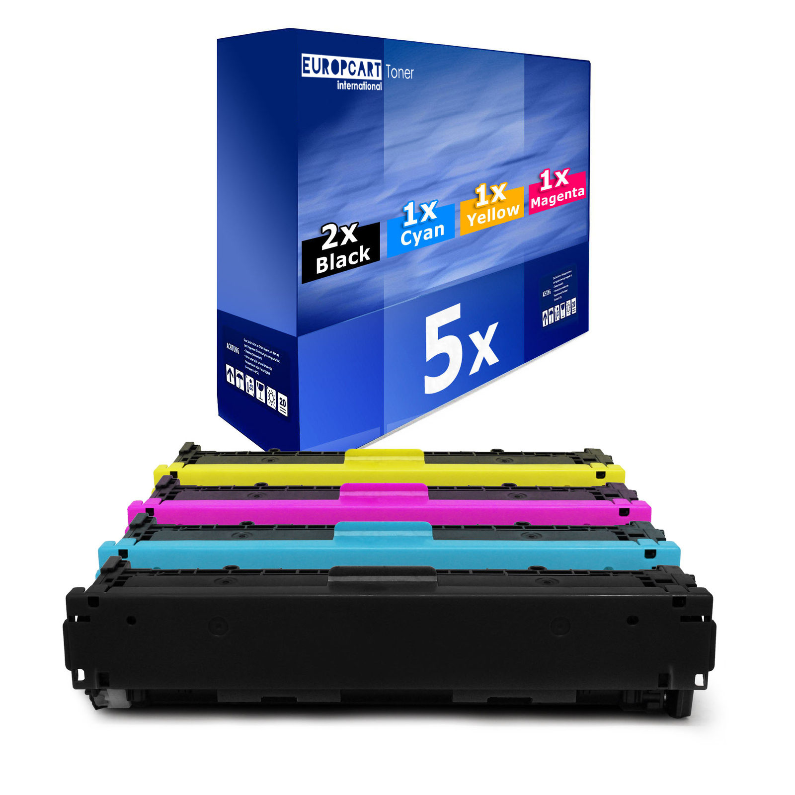 5x Eurotone XXL Compatible HP LaserJet Pro MFP Toner Cartridges XL