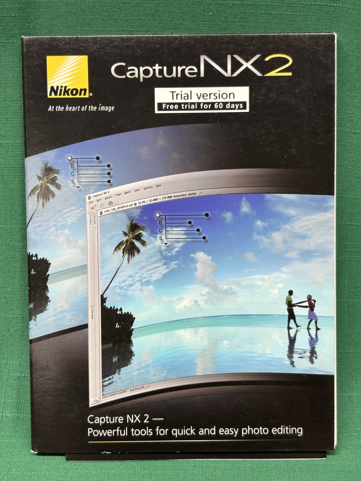Nikon Capture NX 2 Camara Software CD Trial Version  Windows & Mac (11H)