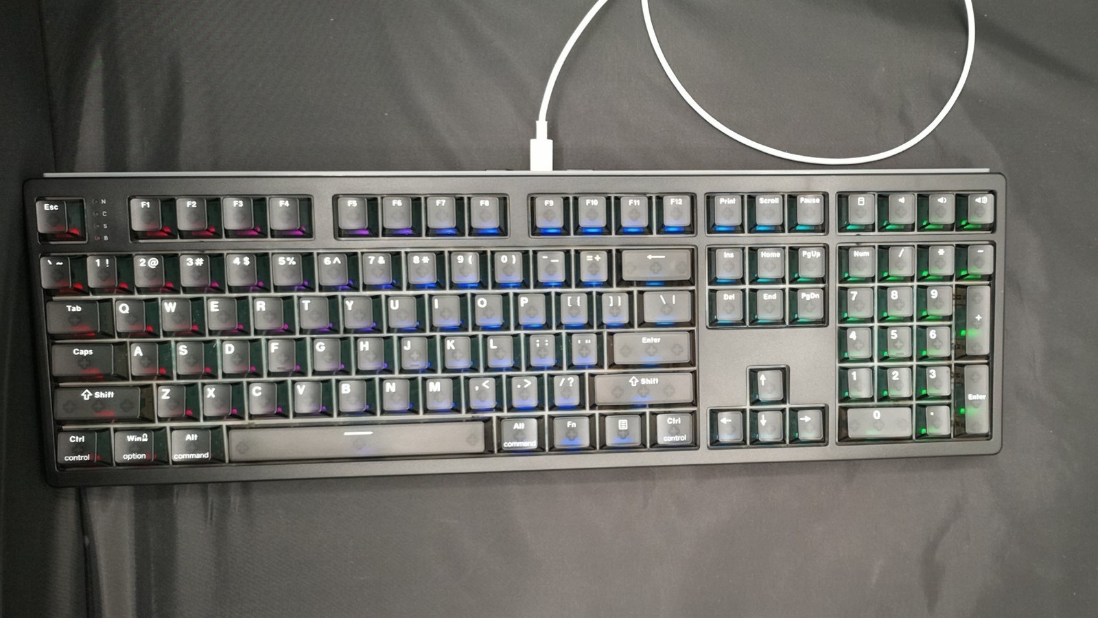 EpoMaker HE108 Mechanical Keyboard — Grade A