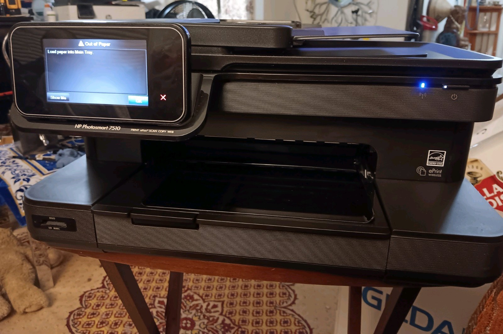 HP Photosmart 7520 All-in-One Photo Inkjet Printer - Tested & Working