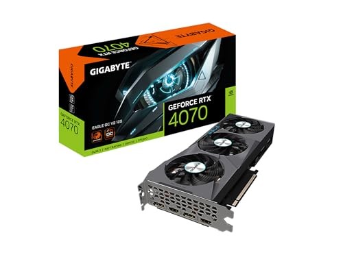 GIGABYTE GEFORCE RTX 4070 EAGLE OC V2 12G GRAPHICS CARD - Scratch & Dent