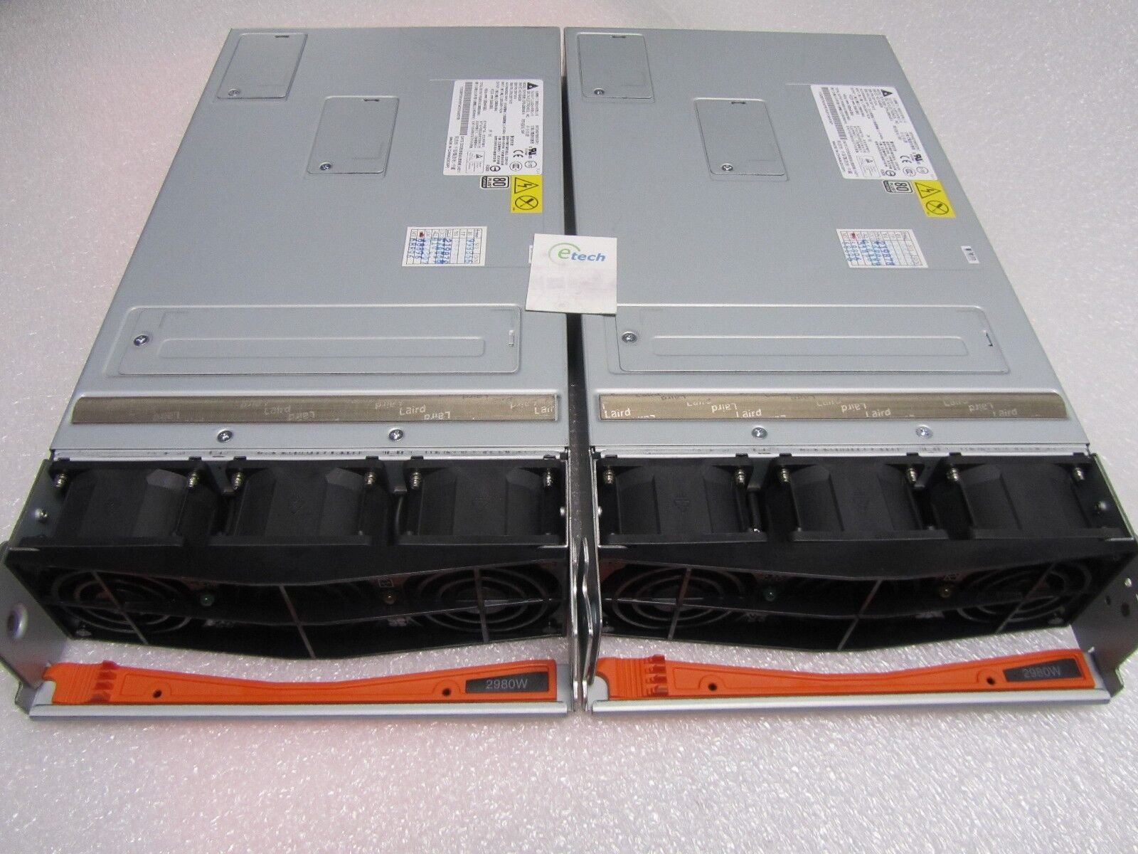 68Y6601 PAIR of 69Y5845 or 39Y7415 - IBM BladeCenter H 2980W AC Power Modules
