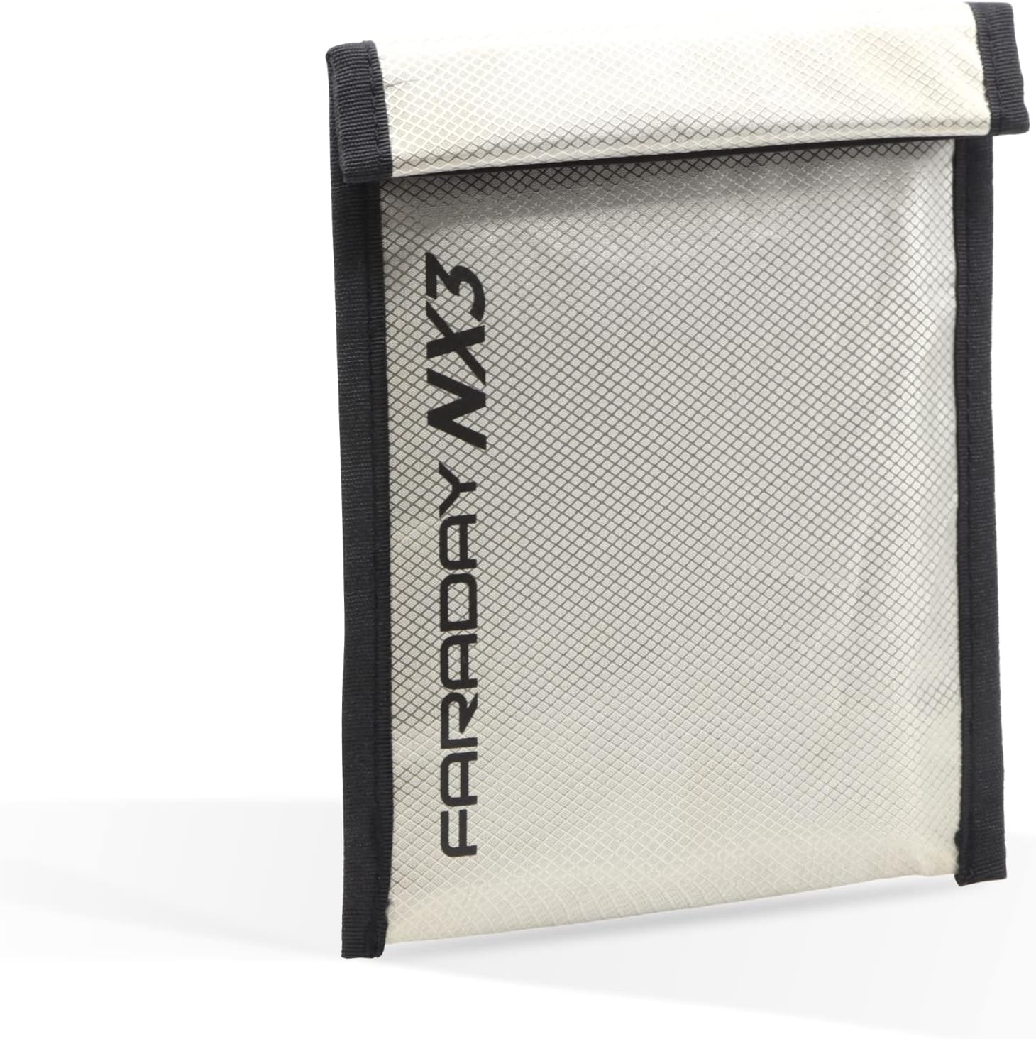 5" x 7" NX3 Triple Layer Cyber Fabric Faraday Bag Sleeves Small Kit, Silver 