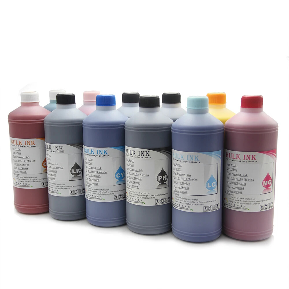500ML 12 Colors 70 72 Pigment Ink For HP Z3100 Z5400 Z2100 Z5200