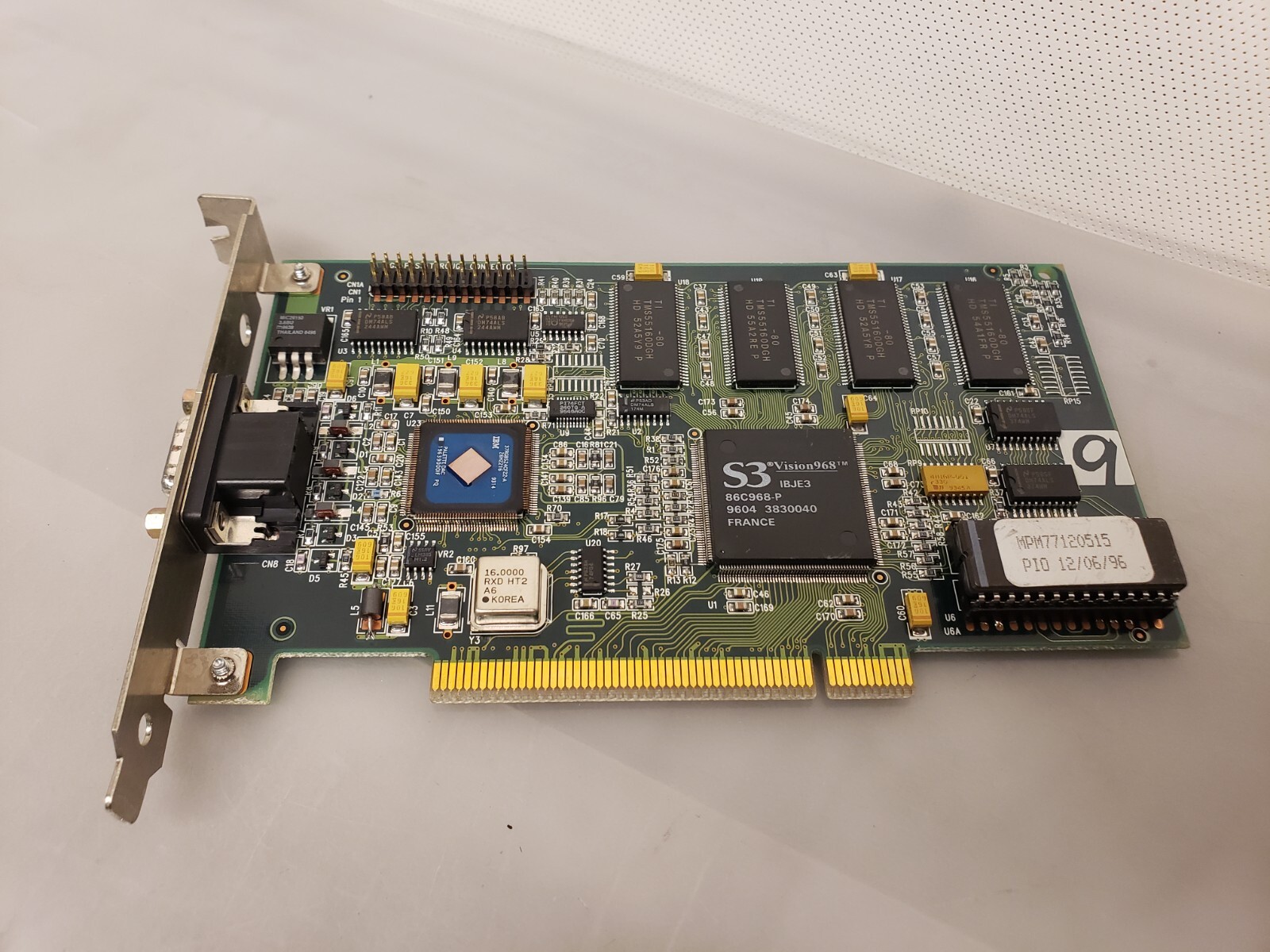 Number Nine #9 9FX Motion 771 Vision 968 PCI VGA Video Card Graphics