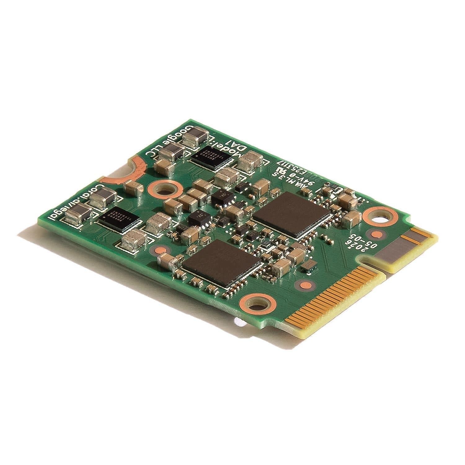 Google Coral M.2 Accelerator with Dual Edge TPU