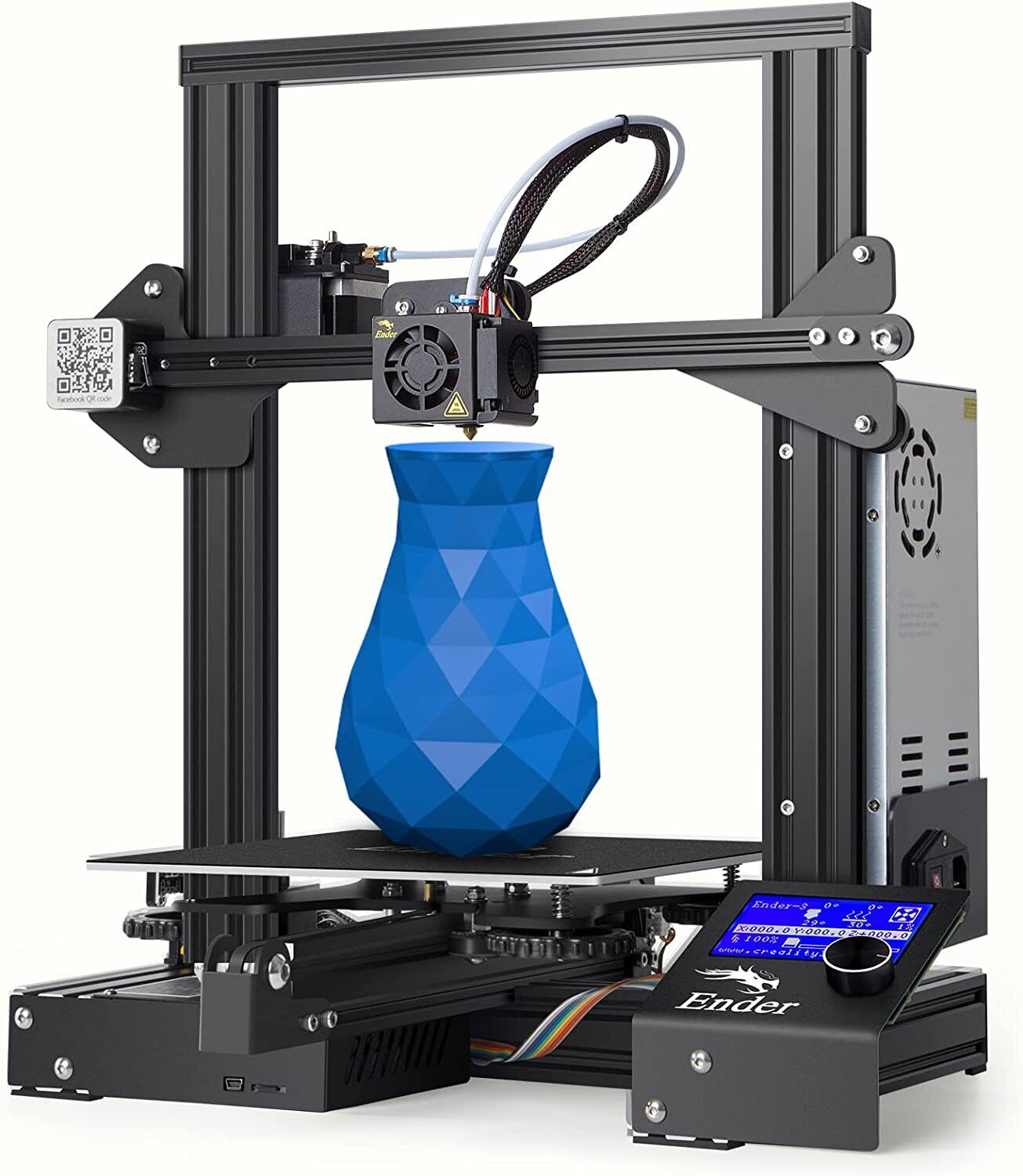 Used Creality Ender-3 High-precision 3D Printer Resume Printing 220x220x250mm US