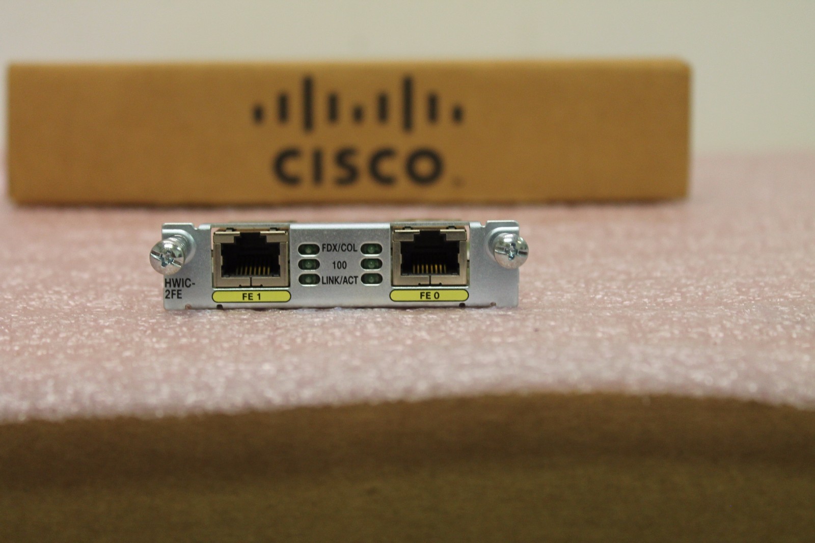 Cisco HWIC-2FE High Speed WAN Interface Card 1YearWarranty 2+Available