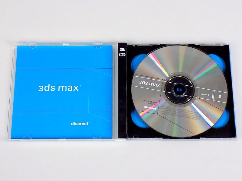 Autodesk Discreet 3ds Max 5 3D Modeling and Animation Software CD-ROM