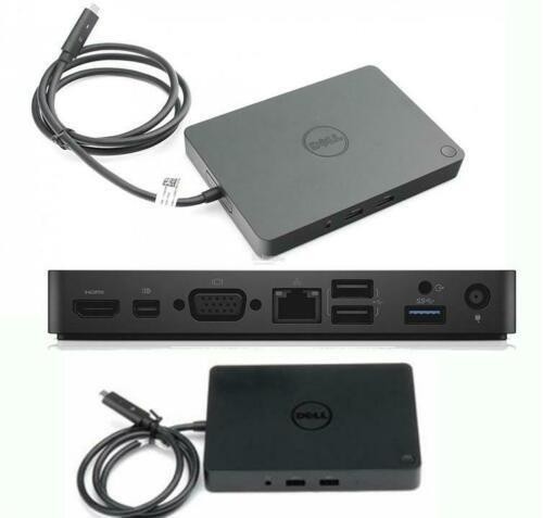 Dell WD15 Monitor Dock 4K with 180W Adapter, USB-C