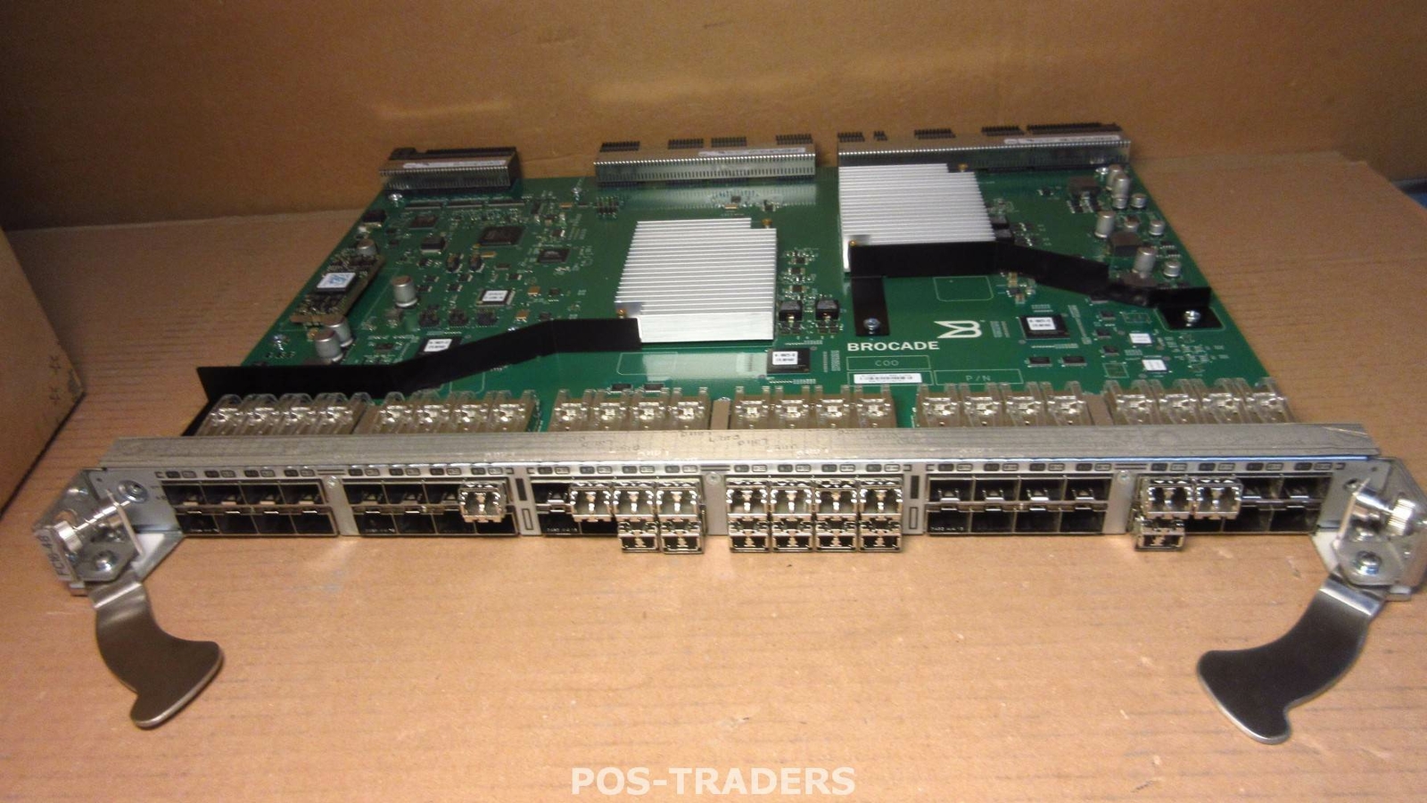 Brocade QK714B 48-Port FC Blade FC16-48 INCL 17X 8GB SFP FROM: HP SN8000B QK710B