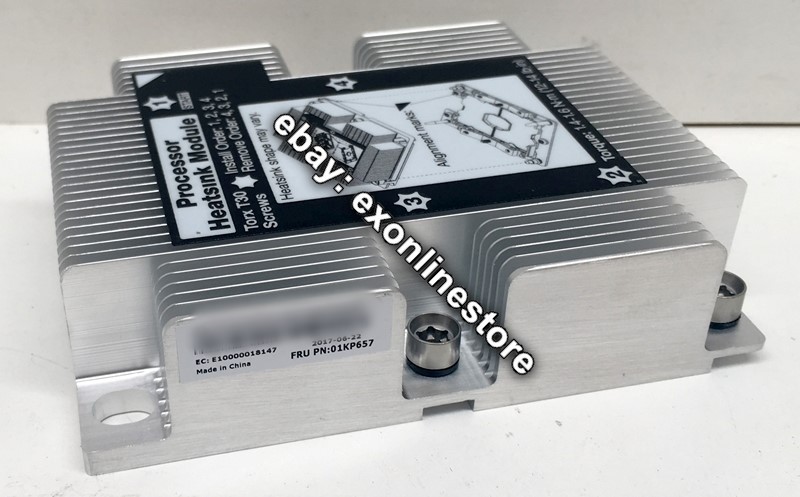 01KP656 - FRU Heatsink For ThinkSystem SR630 Lenovo Used